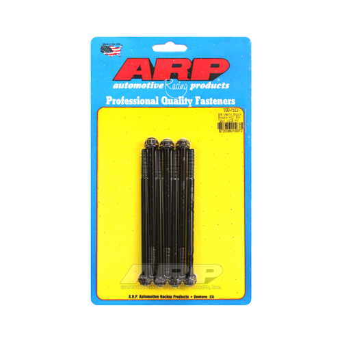 ARP Valve Cover Bolts, Chromoly, Black Oxide, 12-Point, 1/4 in.-20 Diameter, BBC Brodix Valve Covers, Set of 7