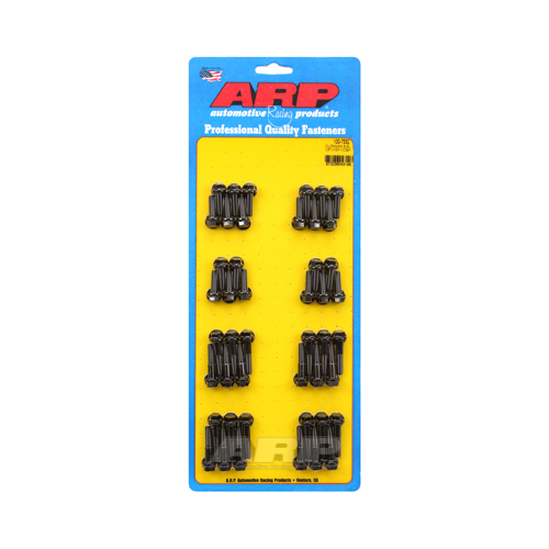 ARP Valve Cover Bolts, Chromoly, Black Oxide, Hex Head, 6mm Thread Size, For Chevrolet Duramax 6.6L (LB7), Set of 46