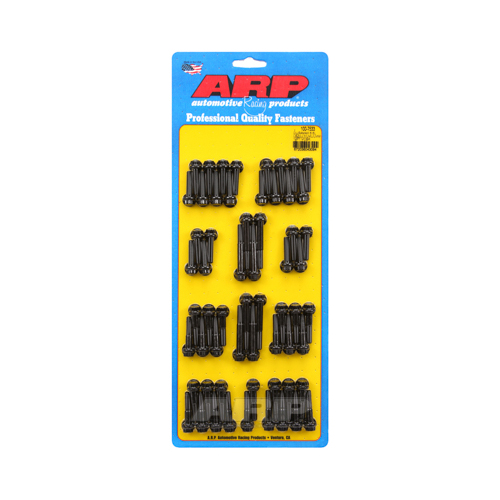 ARP Valve Cover Bolts, Chromoly, Black Oxide, 12-Point, 6mm x 1.0 Thread, GM Duramax 6.6L, Set of 52
