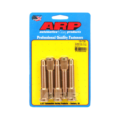 ARP Wheel Studs, Press-In, 1/2-20 in. Right Hand Thread, Set of 5