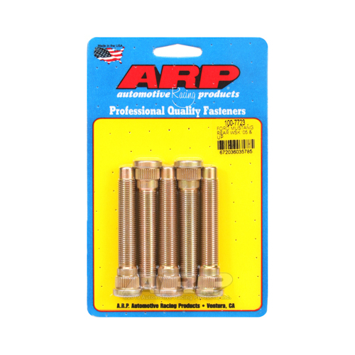 ARP Wheel Studs, Press-In, Quick Start, 1/2-20 in. Right Hand Thread, For Ford, Rear, Set of 5