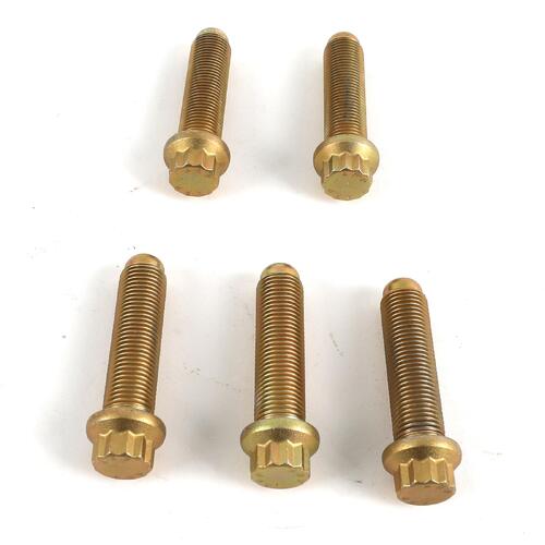 ARP Wheel Studs, 12-point, 1/2-20 Thread, 1.950 UHL, Aftermaket Axles, Set of 5