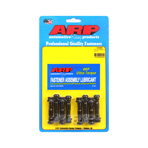 ARP Connecting Rod Bolts, High Performance Series, Through-Bolt, 180, 000psi, 8740 Chromoly Steel, VW, Set of 8