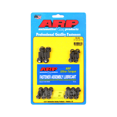 ARP Oil Pan Bolts, Black Oxide, For Holden V8 hex, Kit