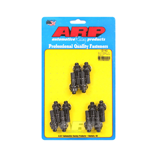 ARP Header Studs, 12-Point Nuts, Custom 450, Black Oxide, For Buick 3.8L, Set of 12