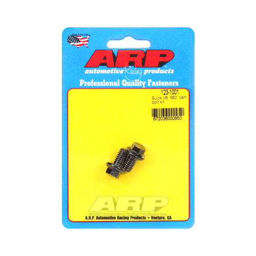 ARP Cam Bolt, High Performance, Chromoly, 3/8 in. Socket, 5/16 in.-18 Thread, .560 in. UHL, For Buick, V6, Each
