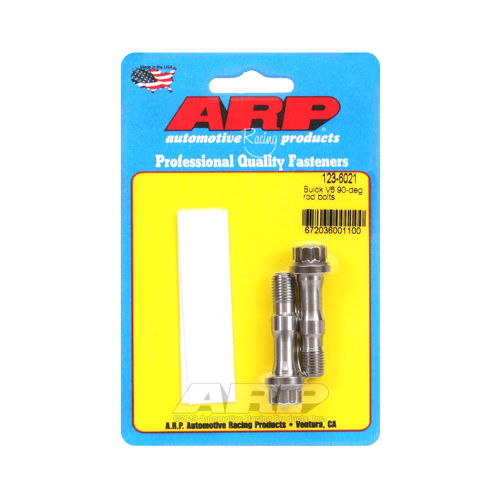 ARP Connecting Rod Bolts, Pro Series, Cap Screw, 200, 000psi, ARP2000 Alloy, For Buick, Pair