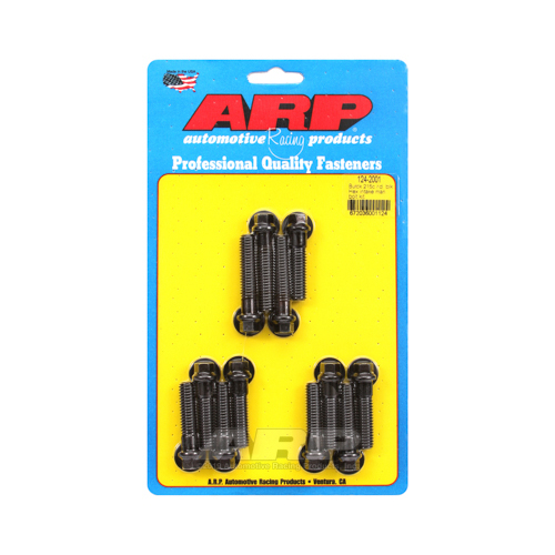 ARP Bolts, Intake Manifold, Hex Head, Chromoly, Black Oxide, For Buick 215, 180000psi, Kit