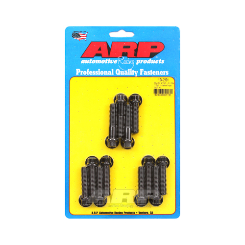 ARP Bolts, Intake Manifold, 12-point Head, Chromoly, Black Oxide, For Buick 215, 180000psi, Kit
