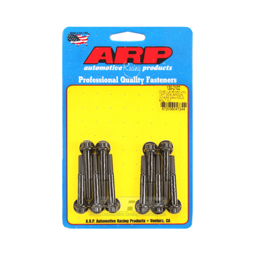 ARP Bolts, Intake Manifold, 12-point Head, Chromoly, Black Oxide, For Chevrolet LS, 180000psi, Kit