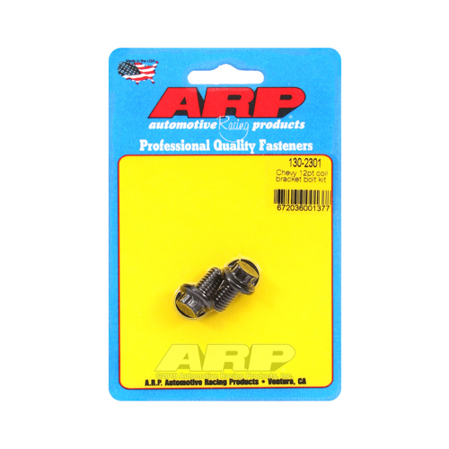 ARP Coil Bracket Bolts, Black Oxide 12-Point, For Chevrolet