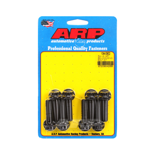 ARP Bellhousing Bolts, 12-Point Head, 10mm x 1.5, 1.378 UHL, Steel, Black Oxide, Kit