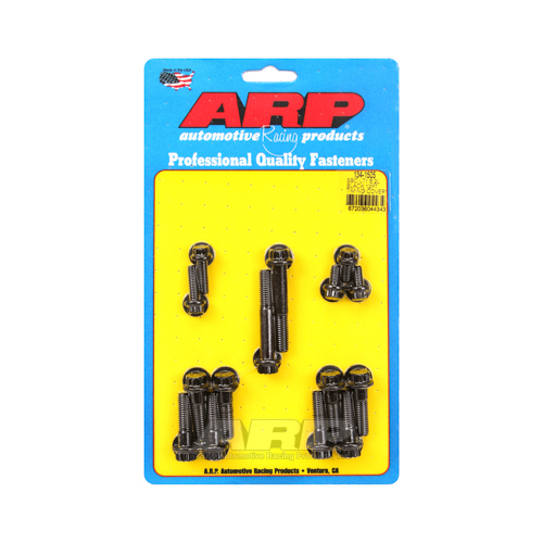 ARP Timing Cover Bolts, Chromoly, Black Oxide, 12-Point Head, For Chevrolet, LT1 6.2L, Kit
