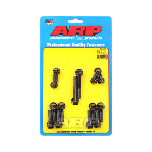 ARP Timing Cover Bolts, Chromoly, Black Oxide, Hex Head, For Chevrolet, LT1 6.2L, Kit