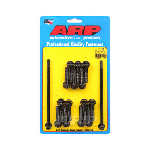 ARP Oil Pan Bolts, Chromoly Steel, Black Oxide, 12-Point Head, For Chevrolet, Gen V Small Block, 6.2L, Kit