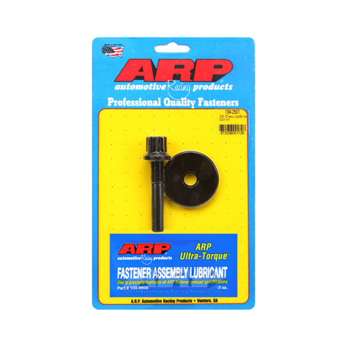 ARP Harmonic Balancer Bolt, Chromoly, Black Oxide, 12-Point, For Chevrolet, Small Block, Each
