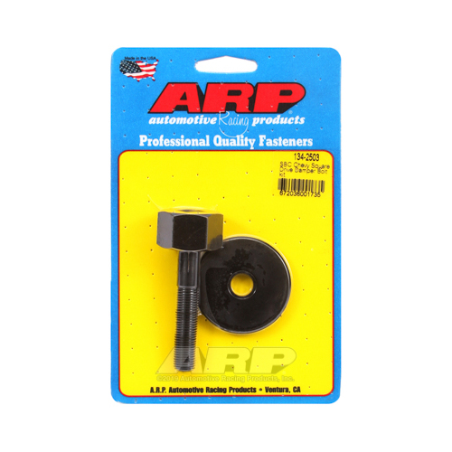 ARP Harmonic Balancer Bolt, Chromoly, Black Oxide, Square Drive, For Chevrolet, Small Block, Each
