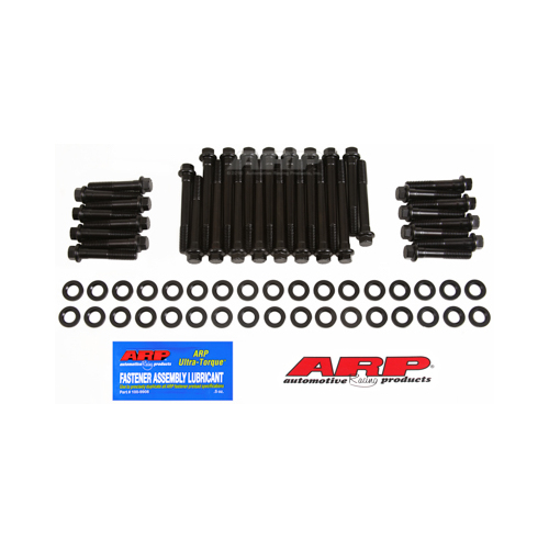 ARP Cylinder Head Bolts, Hex Head, High Performance, For Chevrolet SB, 12-Rollover Brodix, 18° Brodix, Kit