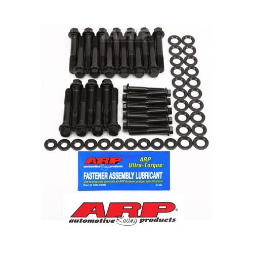 ARP Cylinder Head Stud, Hex Head, High Performance, 8740 Black, 190000psi, Motown LS iron block w/ LS Series heads, Kit