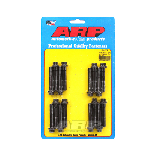 ARP Connecting Rod Bolts, High Performance Series, 8740 Chromoly Steel, For Chevrolet, Small Block, LS1, Set of 16