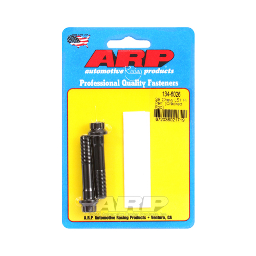 ARP Connecting Rod Bolts, 8740 Chromoly Steel, Cracked Cap Design, For Chevrolet, LS Small Block, Pair