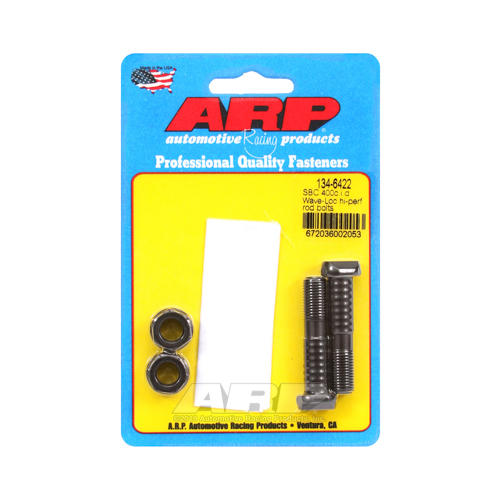 ARP Connecting Rod Bolts, High Performance Wave-Loc, 8740 Chromoly Steel, For Chevrolet, 400, V8, Pair