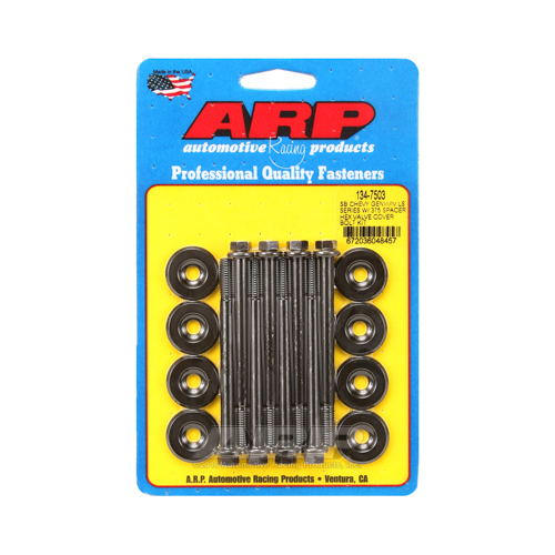 ARP Valve Cover Bolts, SB For Chevrolet GENIII/IV LS Series w/.375 spacer Hex, Kit
