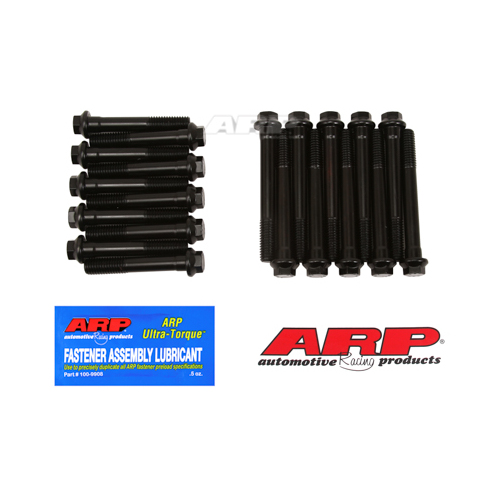 ARP Main Bolts, High Performance Series, Hex Head, Chromoly, Black Oxide, 4-Bolt Main, For Chevrolet, Merlin II/III Iron Big Block, Kit