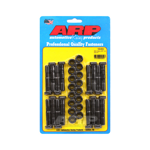 ARP Connecting Rod Bolts, High Performance Series, 3/8 in, 8740 Steel, For Chevrolet Big Block, V8, Set of 16