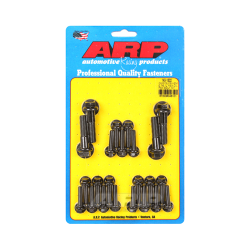 ARP Oil Pan Bolts, Chromoly Steel, Black Oxide, Hex Head, For Chrysler, For Dodge, Ram, 5.7L, 6.1L, Kit