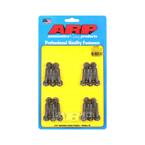 ARP Valve Cover Bolts, Chromoly, Black Oxide, 12-Point, 6mm x 1.0 Thread, For Chrysler, For Dodge, Ram, 5.7L, 6.1L, Set of 20