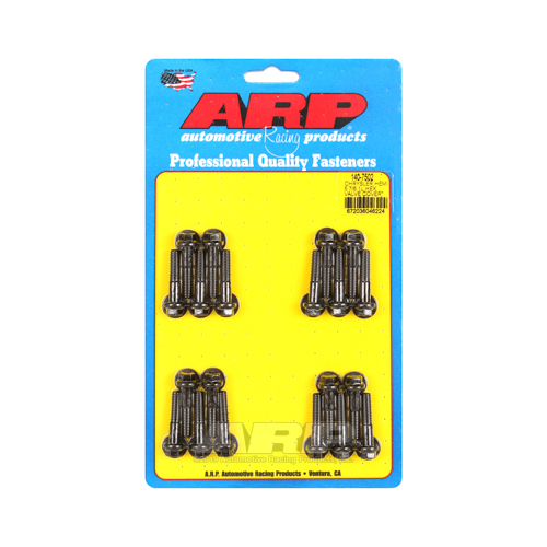 ARP Valve Cover Bolts, Chromoly, Black Oxide, Hex Head, 6mm x 1.0 Thread, For Chrysler, For Dodge, Ram, 5.7L, 6.1L, Set of 20