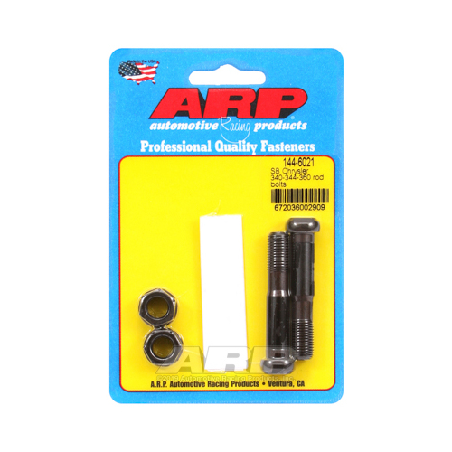 ARP Connecting Rod Bolts, High Performance Series, Through-Bolt, 180, 000psi, 8740 Chromoly Steel, Mopar, Pair