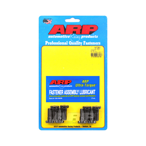 ARP Flywheel Bolts, Pro Series, 12-point, 10mm x 1.0 Thread, Chromoly, Black, For Dodge, 5.7L, 6.1L, 6.4L, Set of 8