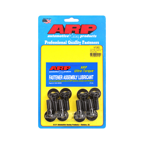 ARP Flywheel Bolts, Pro Series, 12-point, Chromoly, Black Oxide, 12mm x 1.25 RH, For Dodge, 5.9L Diesel, Set of 8