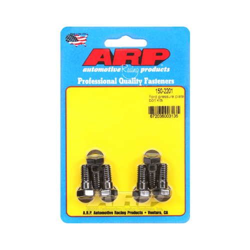 ARP Pressure Plate Bolts, 5/16-18, 1/2 in. Hex Head, High Performance, For Ford, V8, Kit