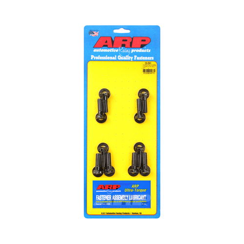 ARP Flexplate Bolts, High Performance, Chromoly, Black Oxide, 12-point, 10mm x 1.0, 1.275 in. Length, For Ford, 6.0L, 6.4L, Set of 10