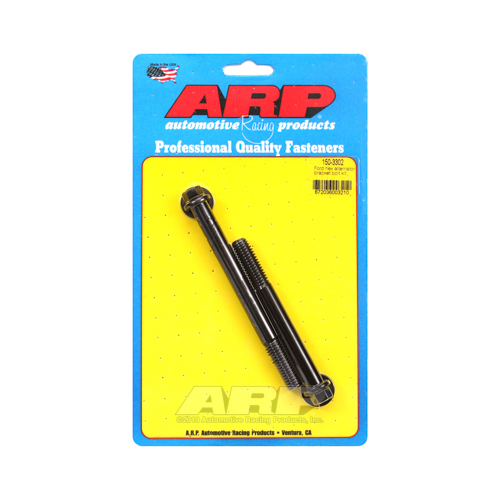 ARP Alternator Bracket Bolts, Black Oxide, Hex Head, For Ford Small Block/Windsor, Set