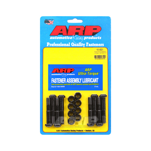 ARP Connecting Rod Bolts, High Performance Series, Through-Bolt, 180, 000psi, 8740 Chromoly Steel, For Ford, Set of 8