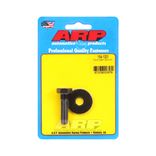 ARP Cam Bolt, High Performance, Black Oxide, 3/8 in.-16 Thread, For Ford, 289, 302, 351W, Each