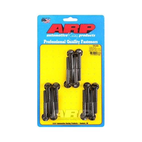 ARP Bolts, Intake Manifold, Hex Head, Chromoly, Black Oxide, For Ford 351W, 180000psi, Kit