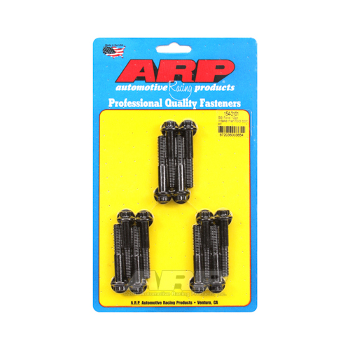 ARP Bolts, Intake Manifold, 12-point Head, Chromoly, Black Oxide, For Ford 260-289-302, 351W, 180000psi, Kit