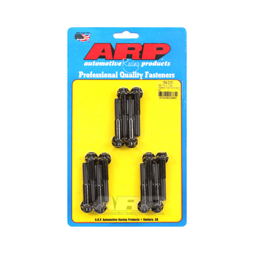 ARP Bolts, Intake Manifold, 12-point Head, Chromoly, Black Oxide, For Ford 260-289-302, 351W, 180000psi, Kit