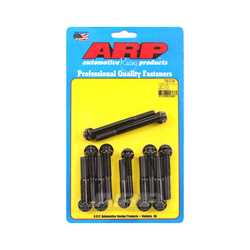 ARP Bolts, Intake Manifold, 12-point Head, Chromoly, Black Oxide, For Ford 351C, 351-400M, 180000psi, Kit