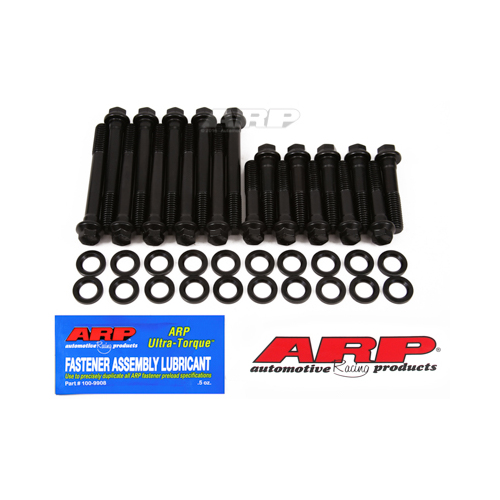 ARP Cylinder Head Bolts, Hex Head, High Performance, For Ford SB, 351 Windsor w/ factory Heads or Edelbrock Heads 60259, 60379, Kit