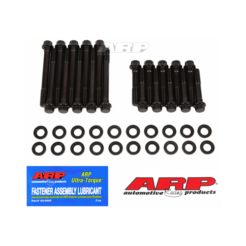ARP Cylinder Head Bolts, 12-point Head, High Performance, For Ford SB, 289-302 w/ factory Heads or Edelbrock Heads 60259, 60379, Kit