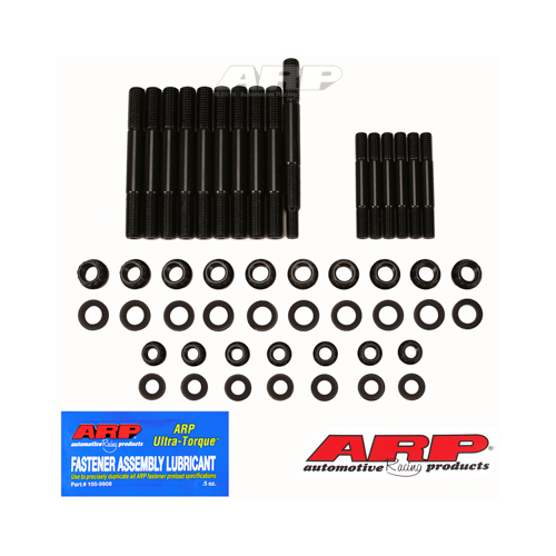 ARP Main Studs, 4-bolt Main, Standard 12-point Nuts, Washers, For Ford, 302 Boss, Kit