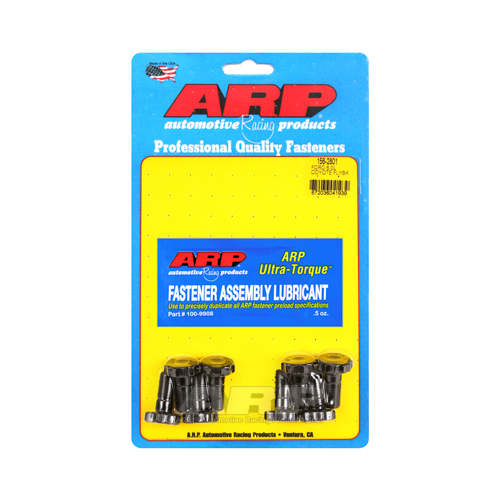 ARP Flywheel Bolts, 12-point, Chromoly, Black Oxide, 10mm x 1.0 Thread Size, For Ford, 5.0L Modular, Set of 8