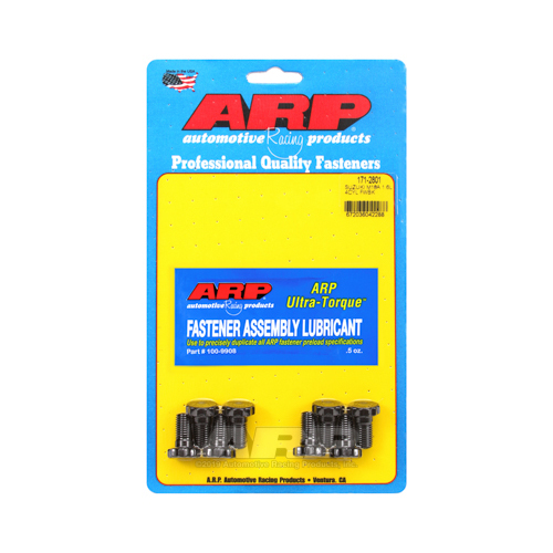ARP Flywheel Bolts, Pro Series, 12-point, Chromoly, Black, 10mm x 1.25, For Suzuki, 1.6L, Set of 8