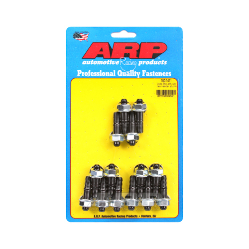 ARP Header Studs, Hex Nuts, Custom 450, Black Oxide, For Oldsmobile, Big, Small Block, V8, Set of 14